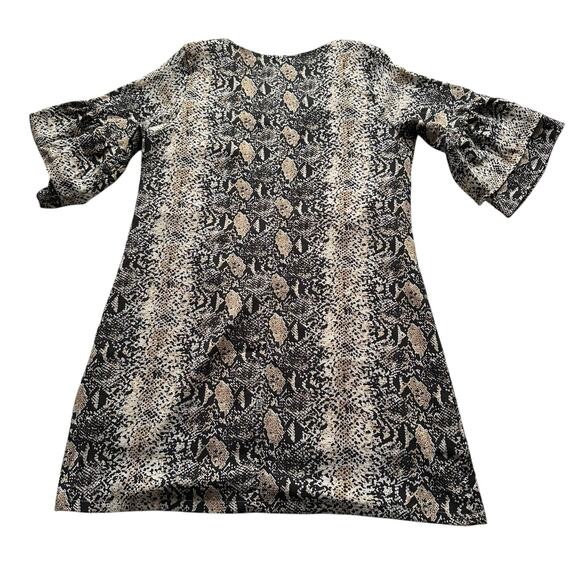 Womens Dress Size 10 Animal Print Retro Go Go Mini Office Siren Cocktail Party - Picture 3 of 9